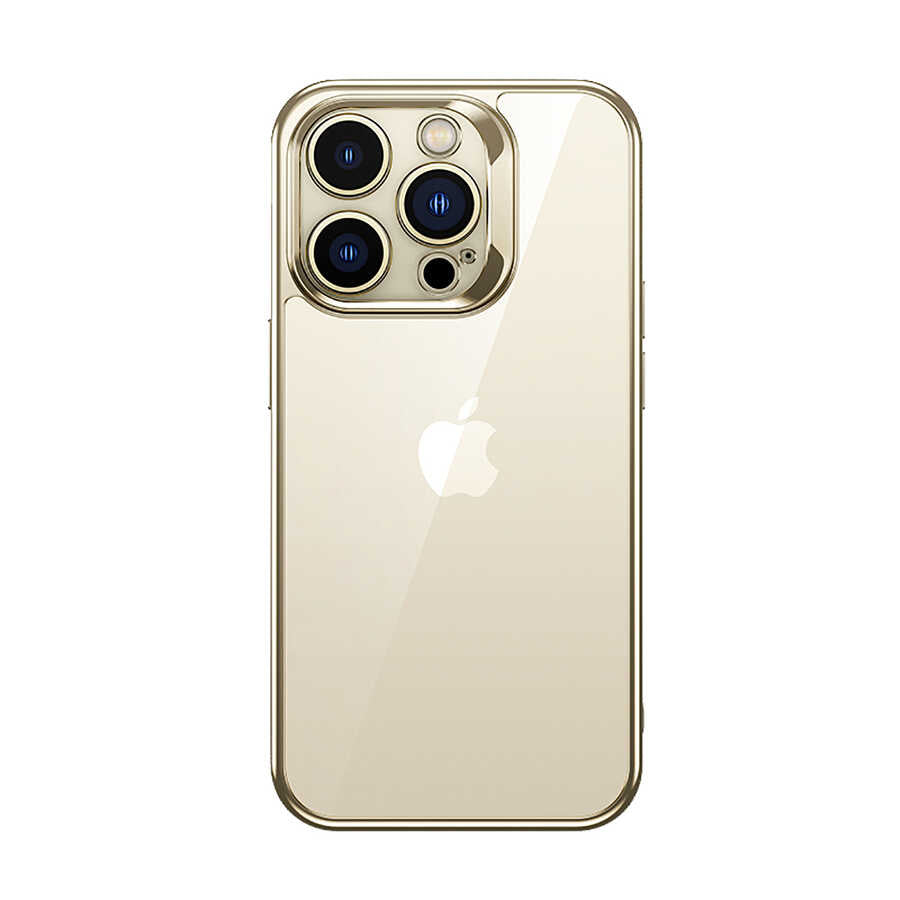 Benks Electroplating iPhone 14 Pro Max Ekran Koruyucu Hediyeli TPU Telefon Kılıfı - 11 Benks Electroplating iPhone 14 Pro Max Ekran Koruyucu Hediyeli TPU Telefon Kılıfı - 11